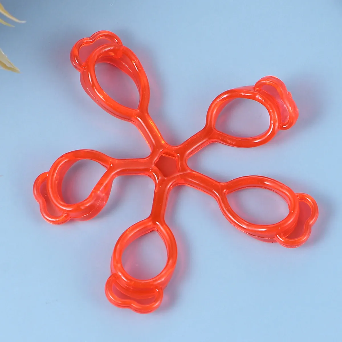 2Pcs Finger Exerciser for Guitar Players Hand Strength Trainer Portable Finger Strengthener for Musicians Athletes Daily