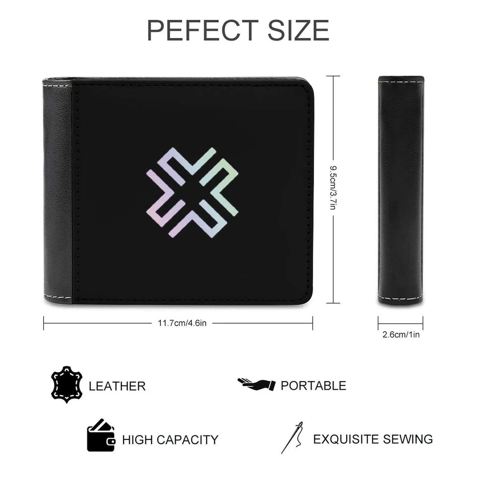 Gfriend Labyrinth Logo New Men Wallets Pu Leather Men Purse High Quality Male Wallet Gfriend Kpop Kpop Kpop Gfriend Aesthetic