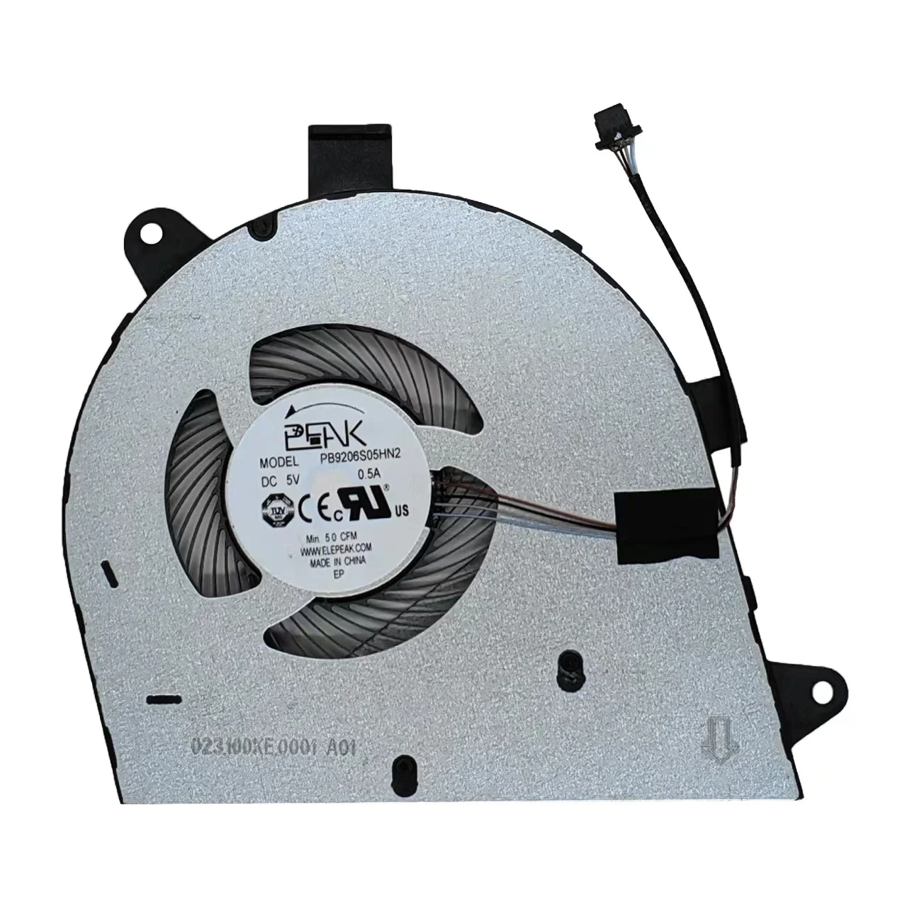 

Сменный новый вентилятор охлаждения процессора для Dell Inspiron 7706 2-в-1 0DXCY2 PB9206S05HN2 DC5V 0,5A вентилятор