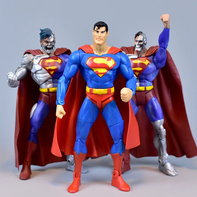 Figurines Dc Comics Characters Justice League Batman Bruce Wayne Superman Joker Home Multiuniverse Batman Court Decorated Dolls