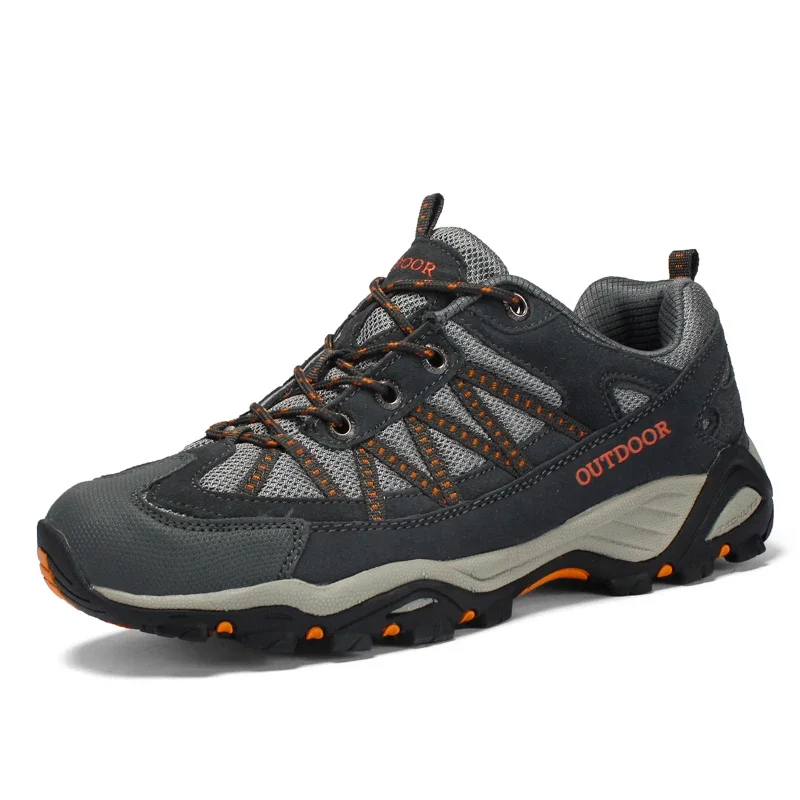 

35-46 Couple Outdoor Leisure Shoes Anti slip Wear Resistant Mountaineering Shoes Men Women Tourism and Hiking Off Road Footwear