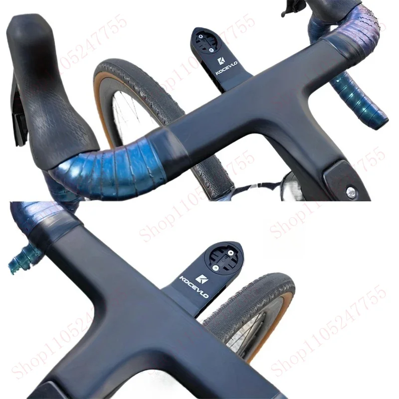 Support d'ordinateur en aluminium pour barre intégrée, pour Garmin Bryton Magene Blackbird Xingzhe iGPSPORT CYCPLUS, support GPS pour vélo de route