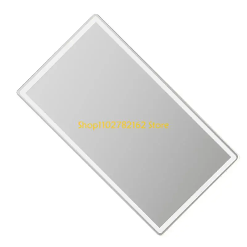

547B Car Makeup Mirror Car Sun Visors Mirror Car Sun Visors Cosmetic Mirror Universal Self-Adhesive Cosmetic Mirror Portable