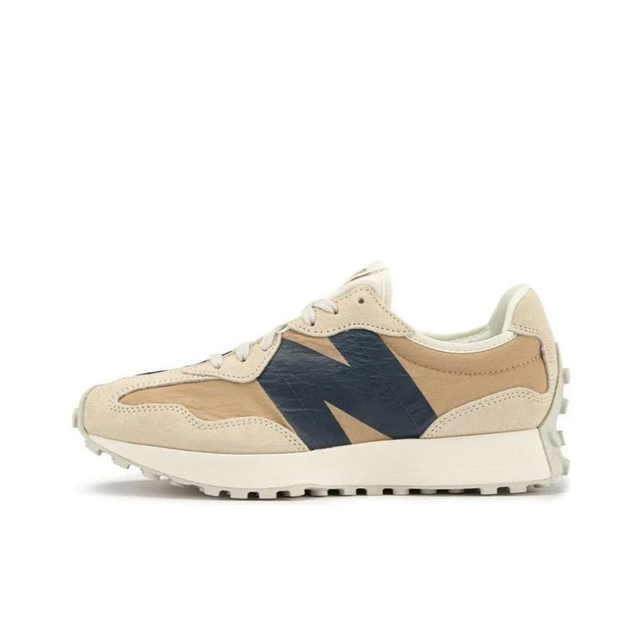New Balance NB 327 Running Shoes Unisex Low Top Beige/Black U327GN