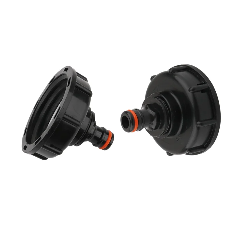 1/2'' 3/4'' IBC Tank Adapter Garden Water Connector 60mm Coarse Thread Replacement Valve Fitting Parts