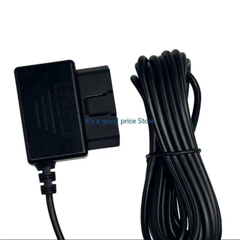  High Strength Plastic OBD ACCs Power Supply Cord With Intelligent Voltages Detection For All Car Models