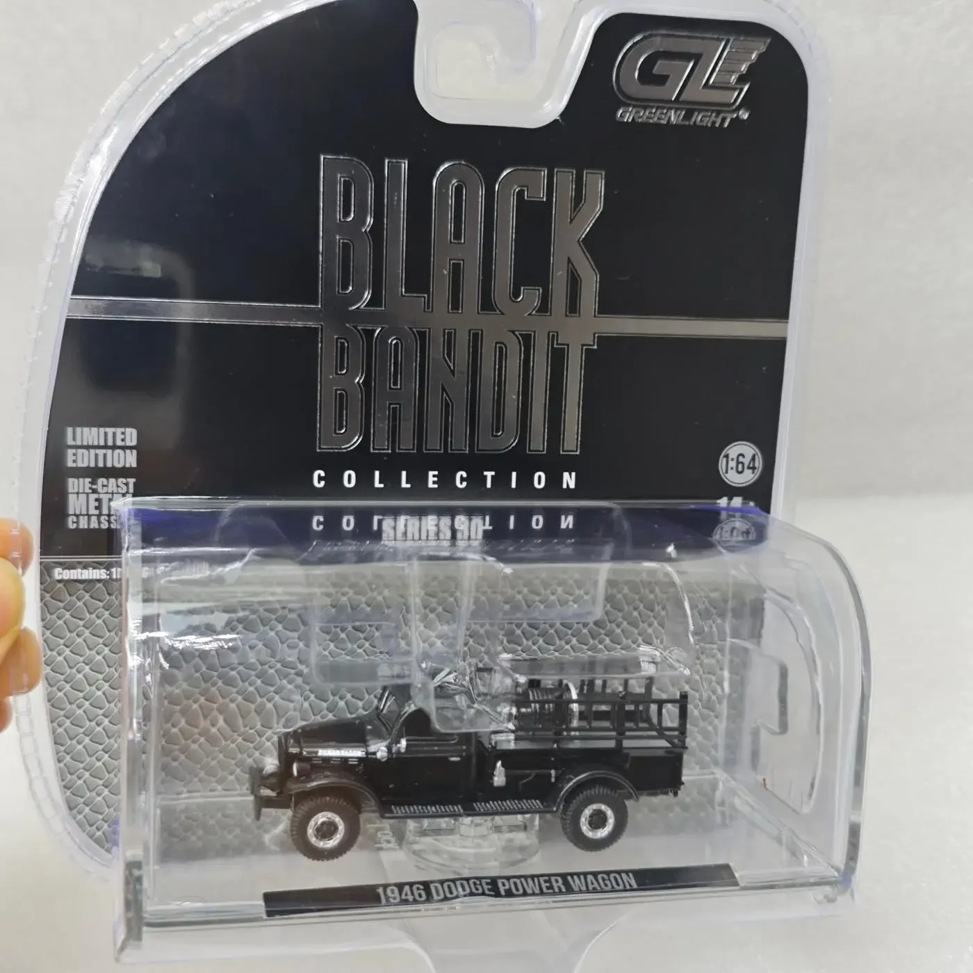 GreenLight  1:64 1946 Dodge Power Wagon High Simulation Alloy Car Model Mini Toy Collection Gift