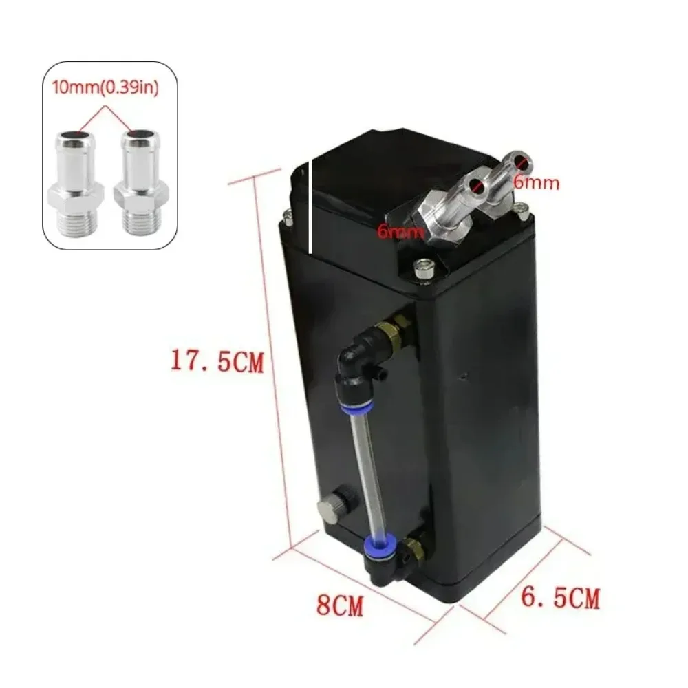 HOT SALE High-Performance Purple Oil Catch Can (0.5L) - Universal Engine Oil Catcher for Cars Trucks Buses