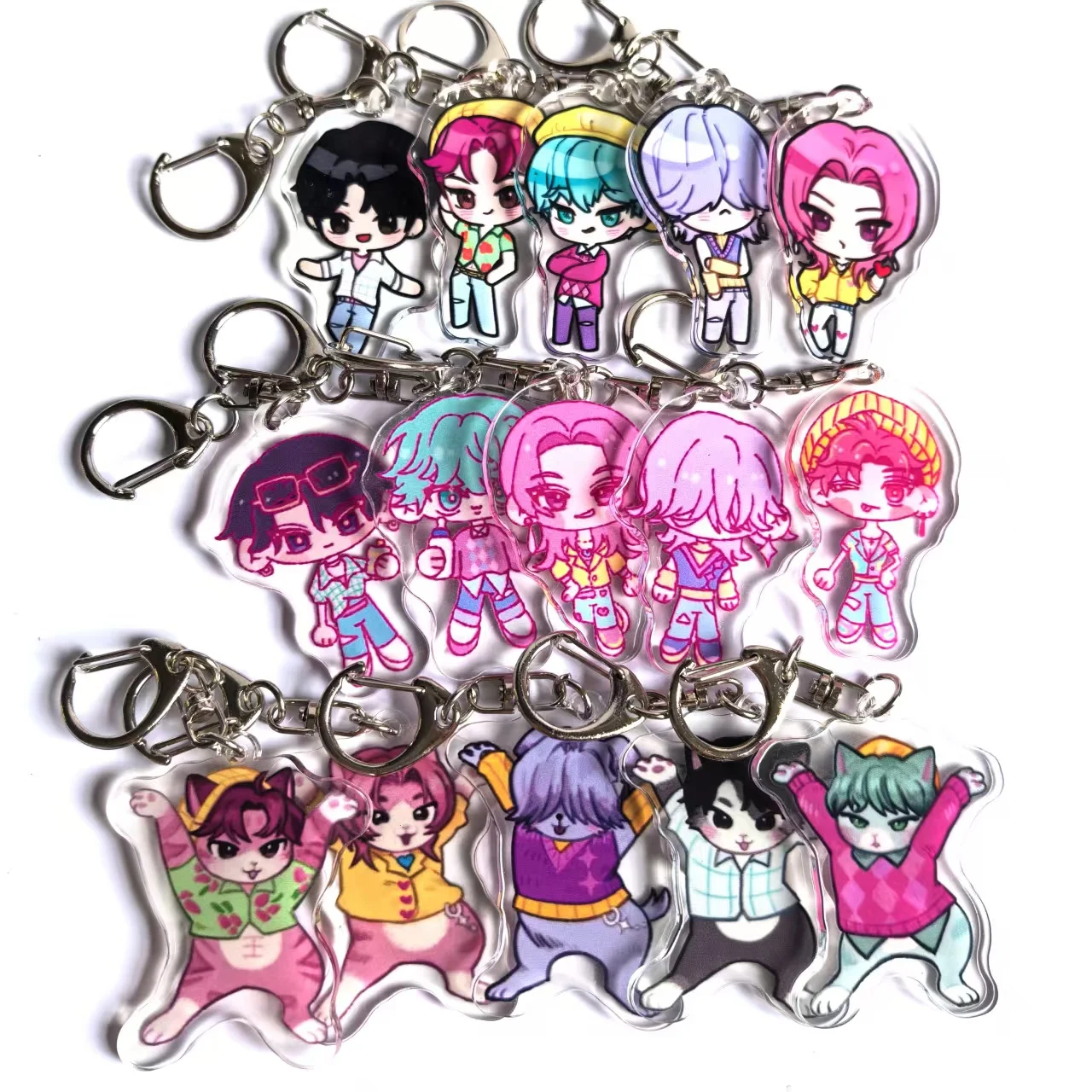 kpop-demon-girls-Брелок-для-аксессуаров-huntrix-saja-boys-rumi-zoey-jinu-derpy-tiger-Брелоки-для-ключей-Ювелирные-изделия-Подарки-для-фанатов