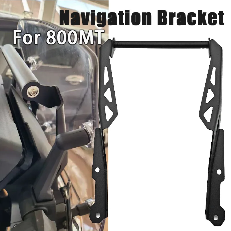 

Navigation Bracket GPS Mount For CFMOTO 800MT 800mt 800 MT 2023-2025 New Motorcycle Front Navigation Bracket GPS Fixed Device