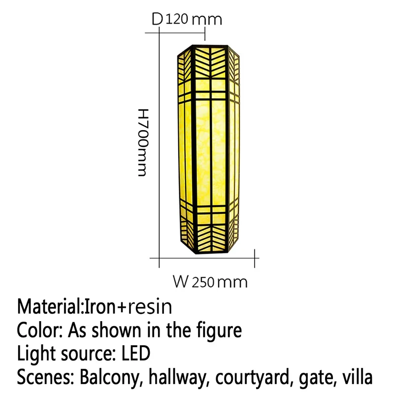 TEMAR-Lámparas LED de pared para exteriores, modernas lámparas eléctricas de simplicidad, impermeables, para balcón, pasillo, patio, Villa, puerta, hotel