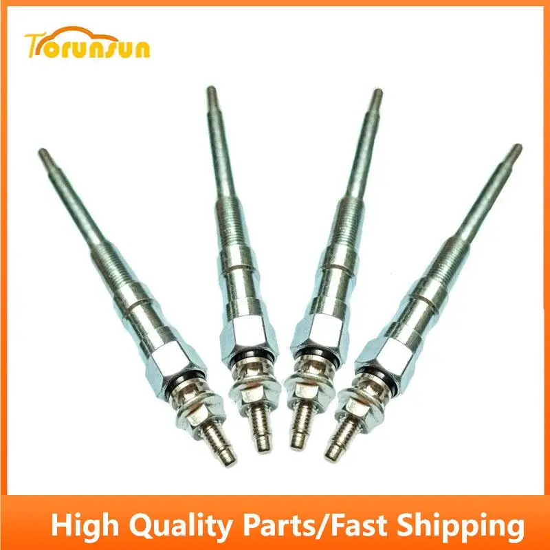 Buy 4PCS Glow Plug 15221-65513 15221-6551 for Kubota L345 M4500 L235 L245 M4950 L185 L275 New Holland L455 L454