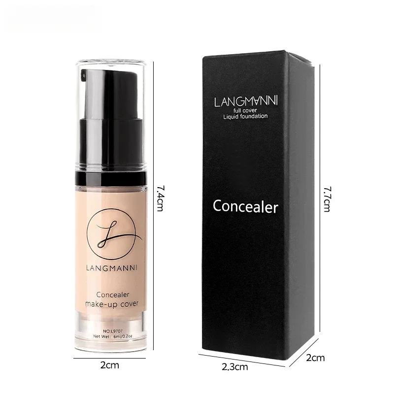 Correcteur fond de teint crème durable hydratant correcteur pour le visage hydratant longue durée correcteur professionnel maquillage pour le visage