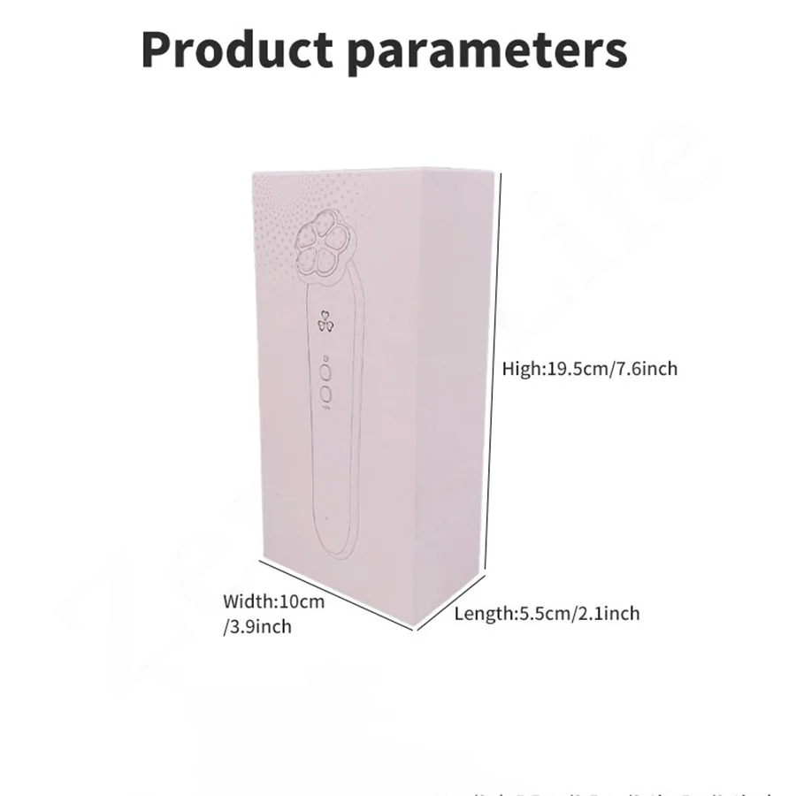 ZenithLife EMS Eye Beauty Device 2025 RF-technologie Warme massage Lifting en verhelderende huid Snel opladen Cadeau voor vriendin