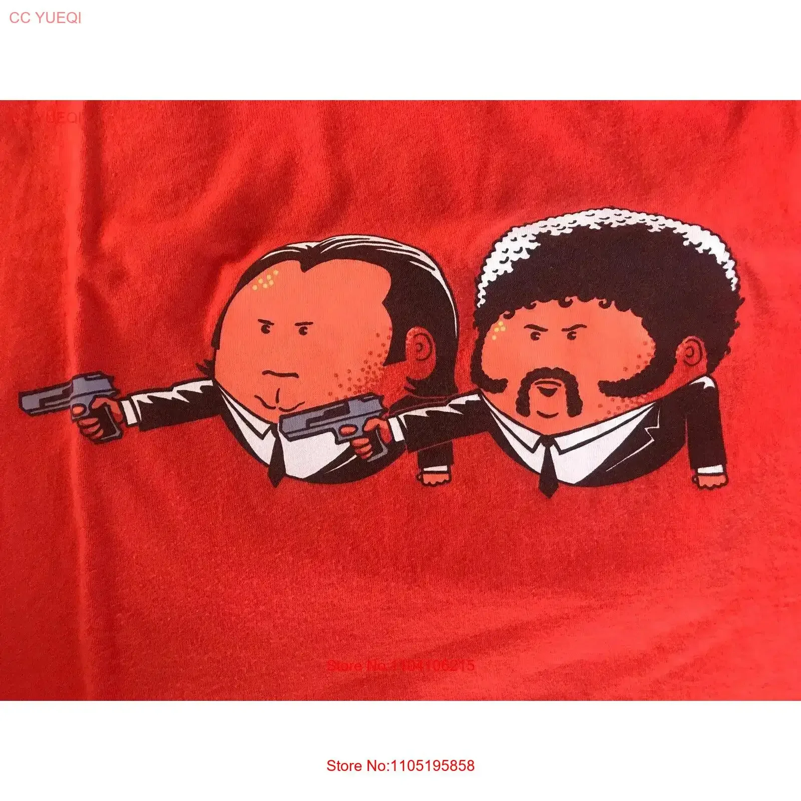 

Футболка Extra Pulp Fiction Movie Orange Samuel L Jackson John Travolta X, винтажный стираный топ для повседневной носки, модная одежда