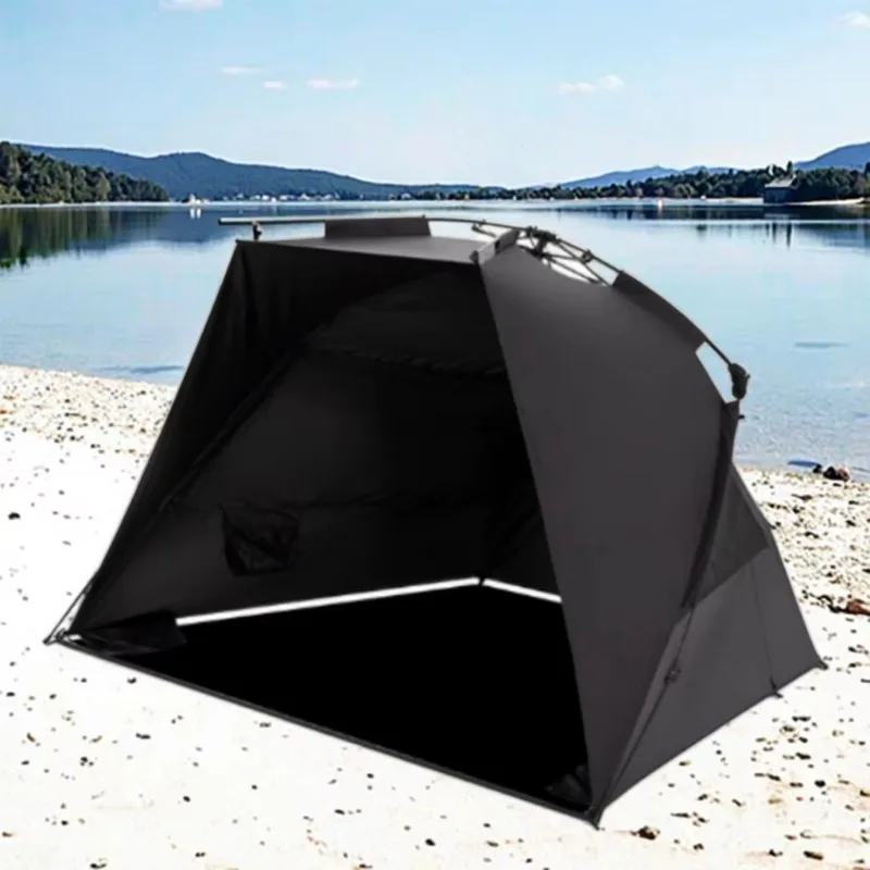 YTYIN Blackdog Square Four-Season Outdoor Automatic Tent With Oxford Fabric Waterproof & Eco-Friendly For Camping