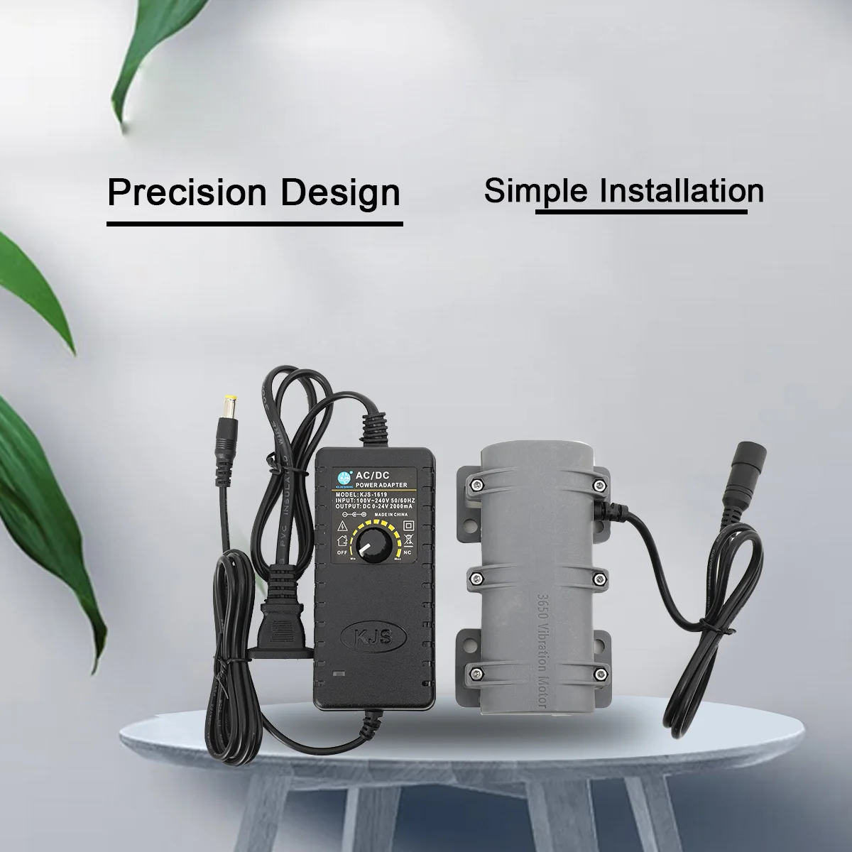 Мини-вибрационный двигатель Вибрационный двигатель с угольной щеткой, микромотор с источником питания, вибрационный двигатель для массажного стола, 3200 об/мин