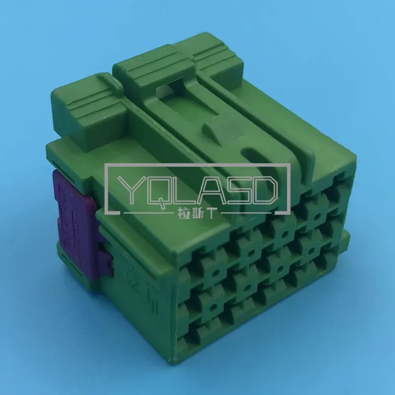 1 Set 15 Way 1-967623-2 Green Car Cable Connector AC Assembly Auto Plastic Housing Unsealed Plug Automotive Parts