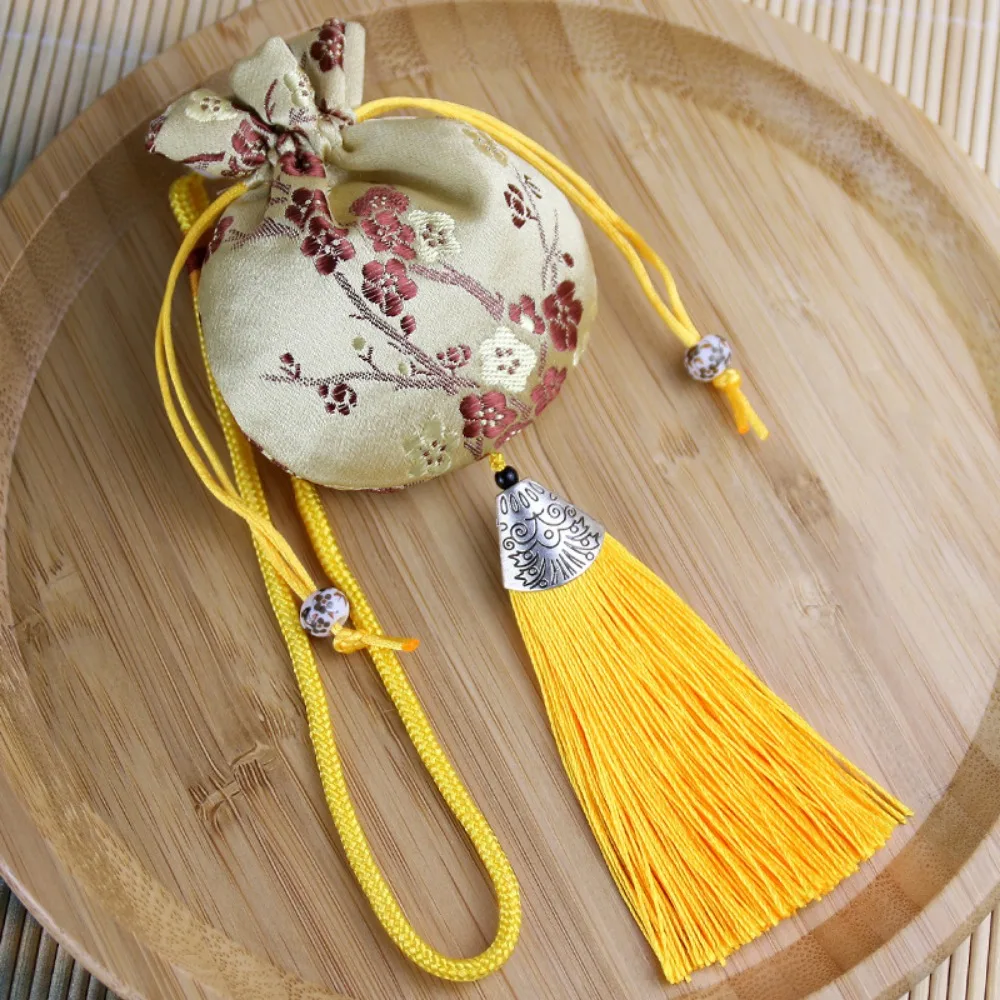 

Dragon Boat Festival Bag Plum Flower Sachet Jewelry Packaging Retro Pattern Jewelry Storage Bag Small Pouch Brocade