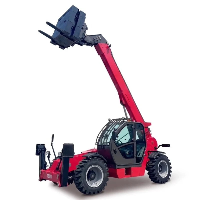 Hot Sale Telescopic Handler Forklift 3 T 3.5 6 Ton 7m -18m Three-section Telescopic Arm Forklift Telehandler