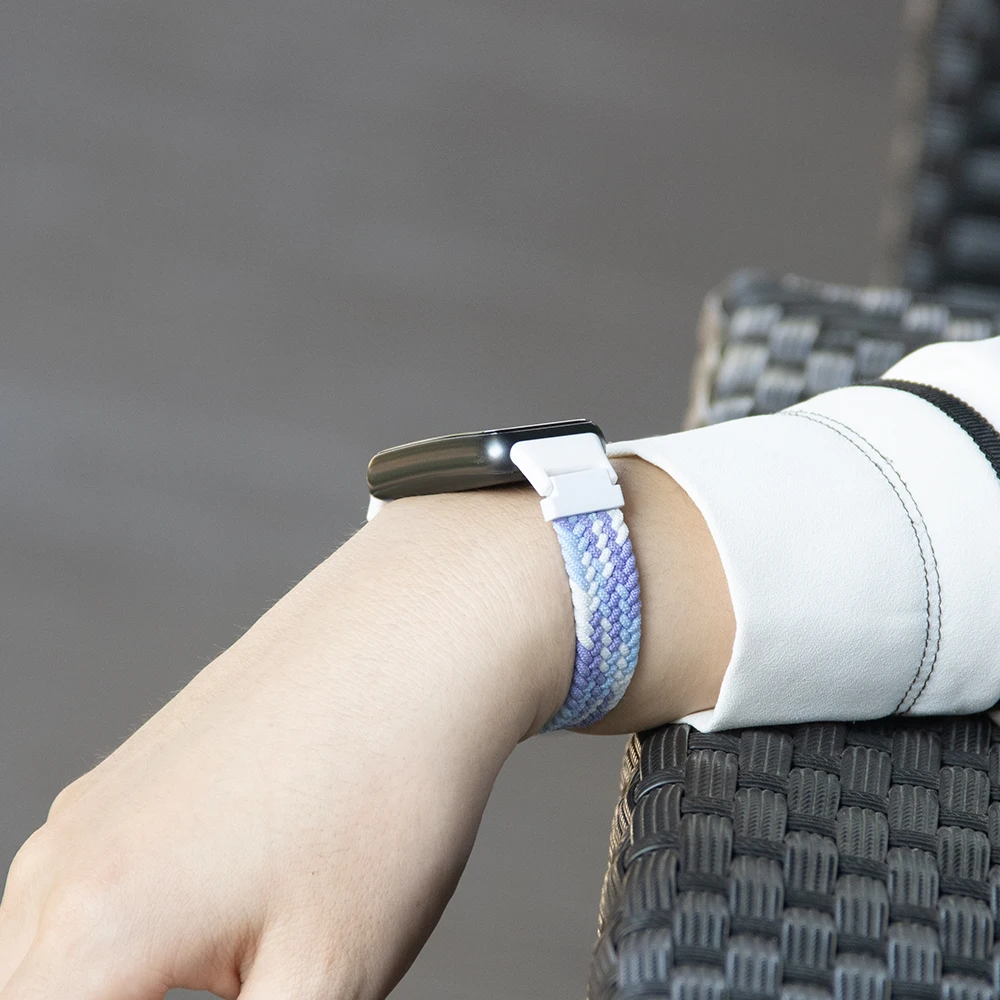 Return Braided Slide Buckle Strap For Honor Band 4/5 Quick Release Lightweight Nylon Replacement Sport Smartwatch Band Unisex