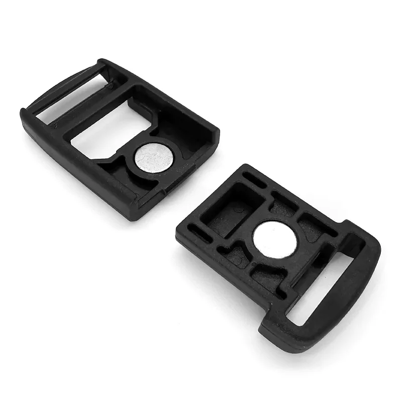 20mm 25mm Plastic Buckle Magnet Quick Release Fastener Adjustable Functional Magnetic Buckles For Shoes Bags Belts DIY Crafts