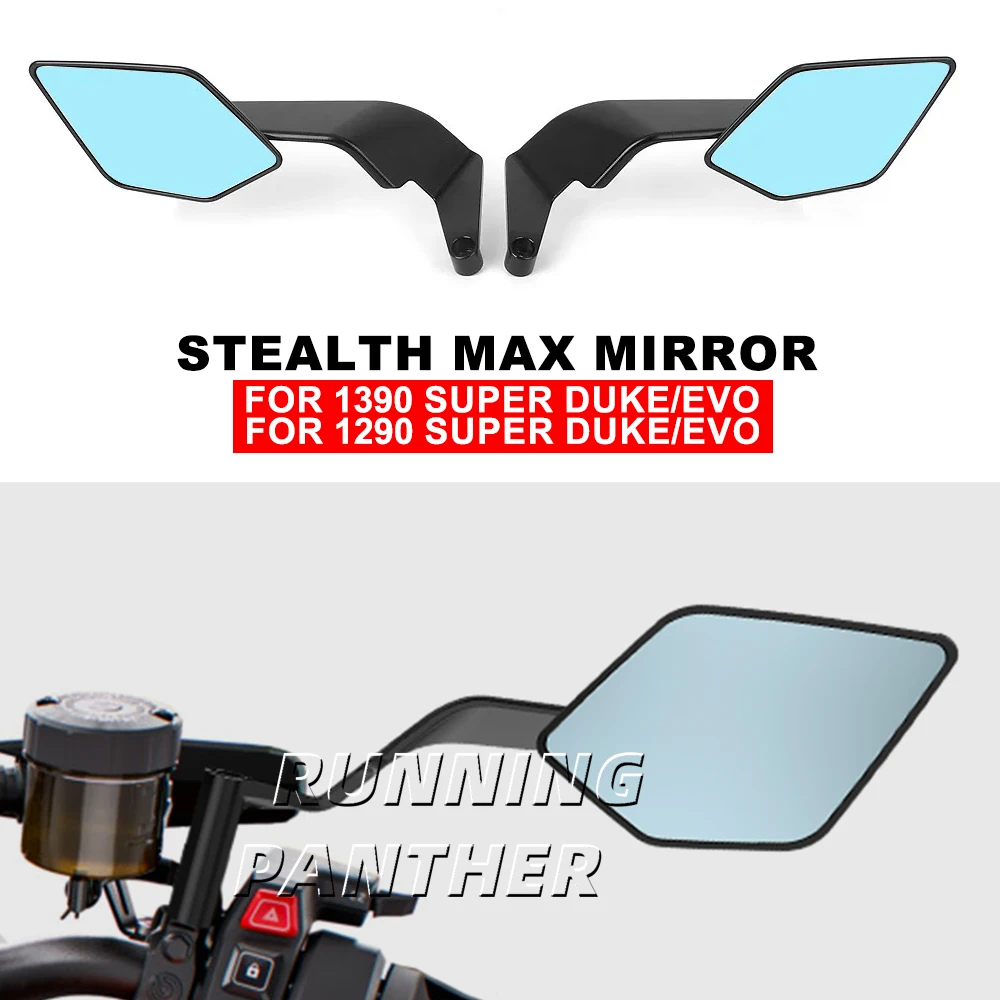 

For 1390 Super Duke R EVO 2024-2025 & 1290 Super Duke R Motorcycle Rotatable Stealth Max Sports Rearview Mirror