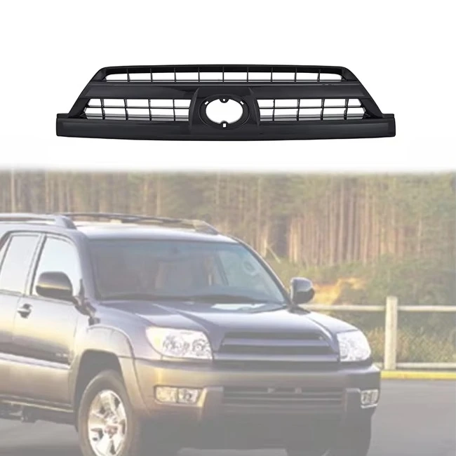 

2002-2005 Black Chrome OEM ABS Plastic Car Bumper Grill Offroad Parts Fit for 4runner Hilux Surf