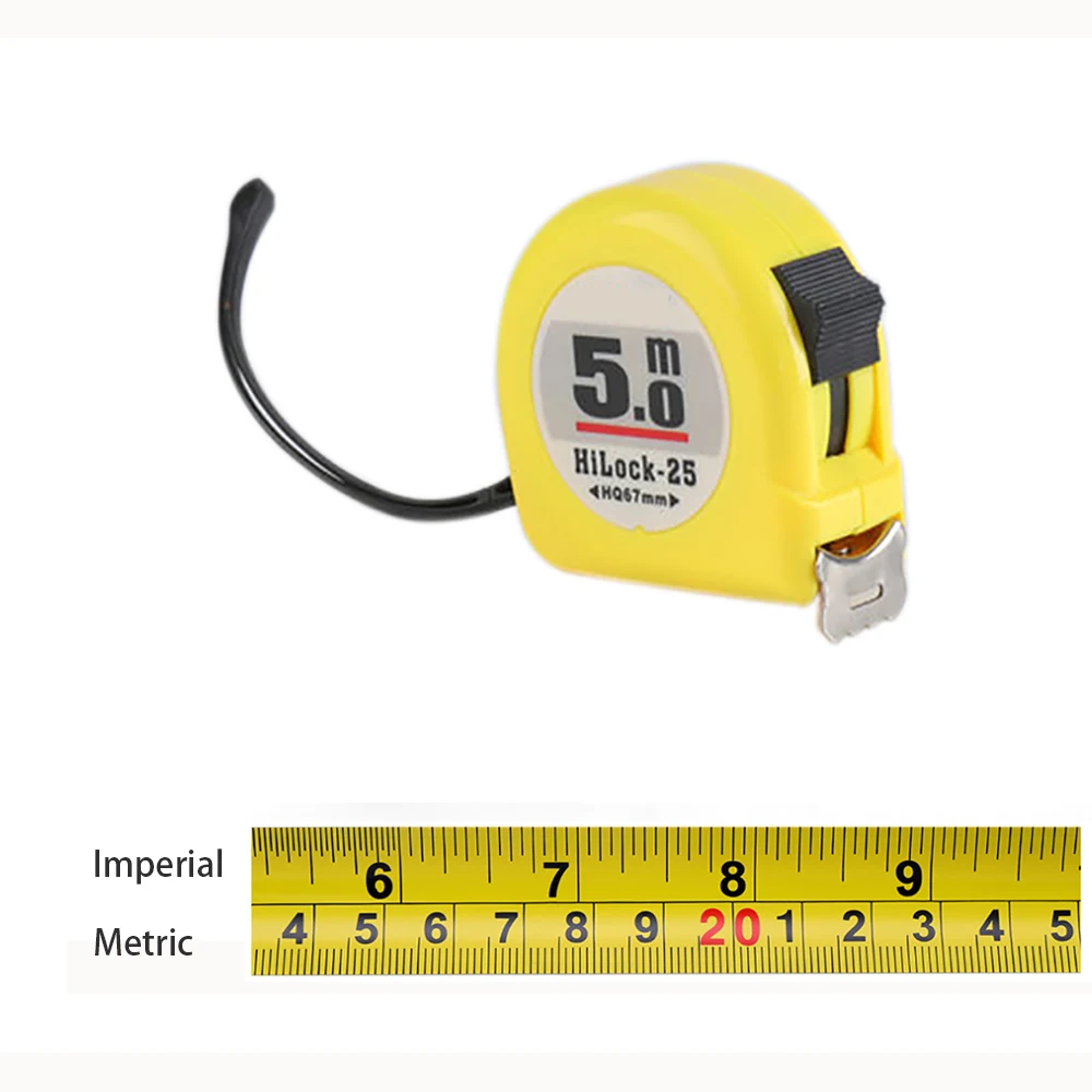 Tape Measure Metric Imperial Steel Measuring Distance Measuring Tool Meter Ruler Steel Tape Length Metal Measuring Tools