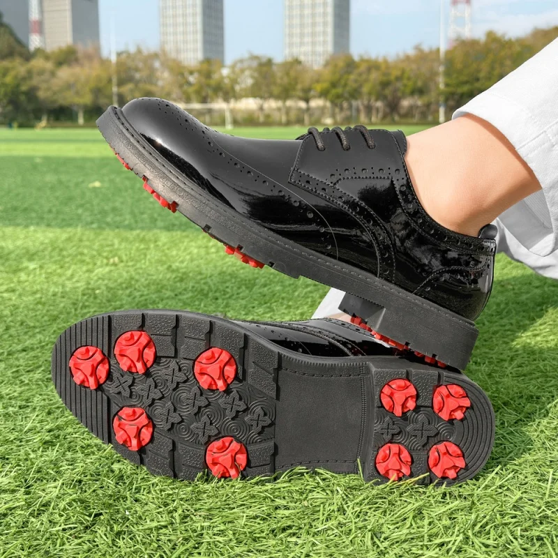 

2025New men's golf shoes, men's high-quality golf shoes, men's anti slip, wear-resistant, comfortable golf shoes