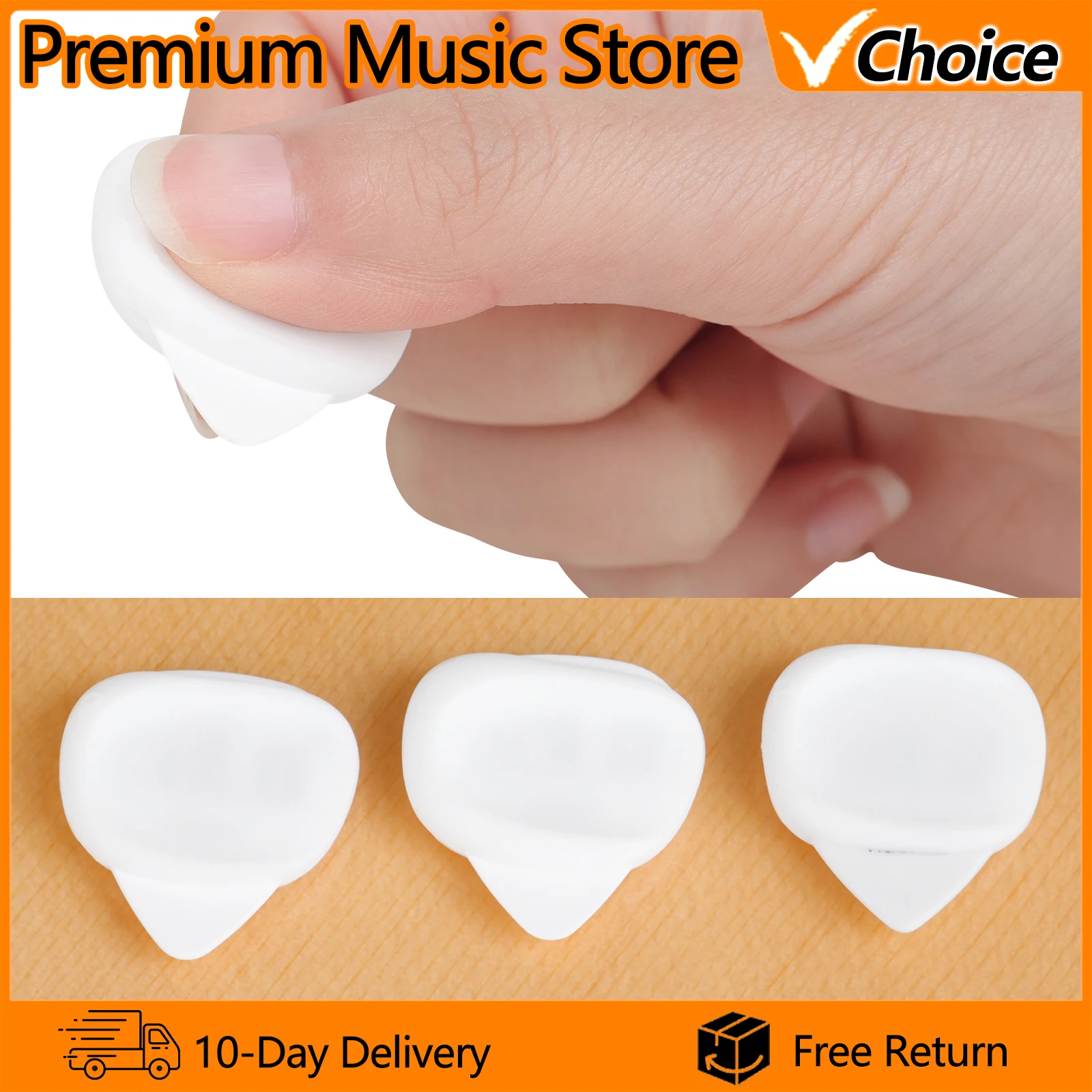 3Pcs Guitar Picks Guitar Posture Corrector for Guitar Ukulele Non Slip Silicone Sleeve Finger Fixator Guitar Parts Accessories