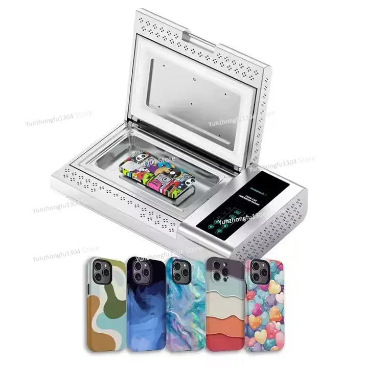 Personalized DIY Mobile Phone Case with 3D Heat Transfer Printing Hot Stamping Machine Heat Press for Custom Mobile Phone Cases
