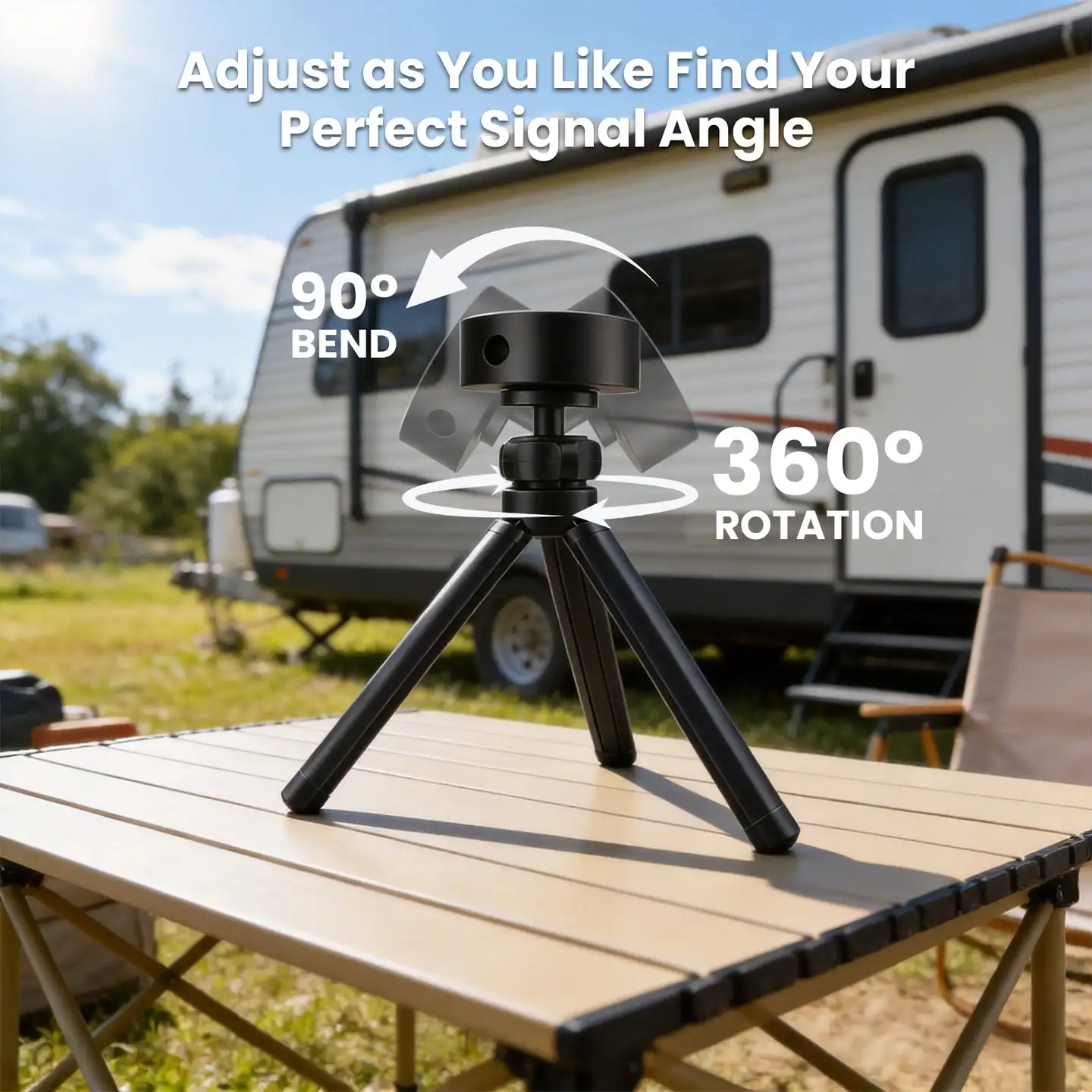 

Portable Triangle Stand for Starlink Mini & Camera Outdoor Camping Tripod Mount Desktop Support Base Multi-functional Bracket