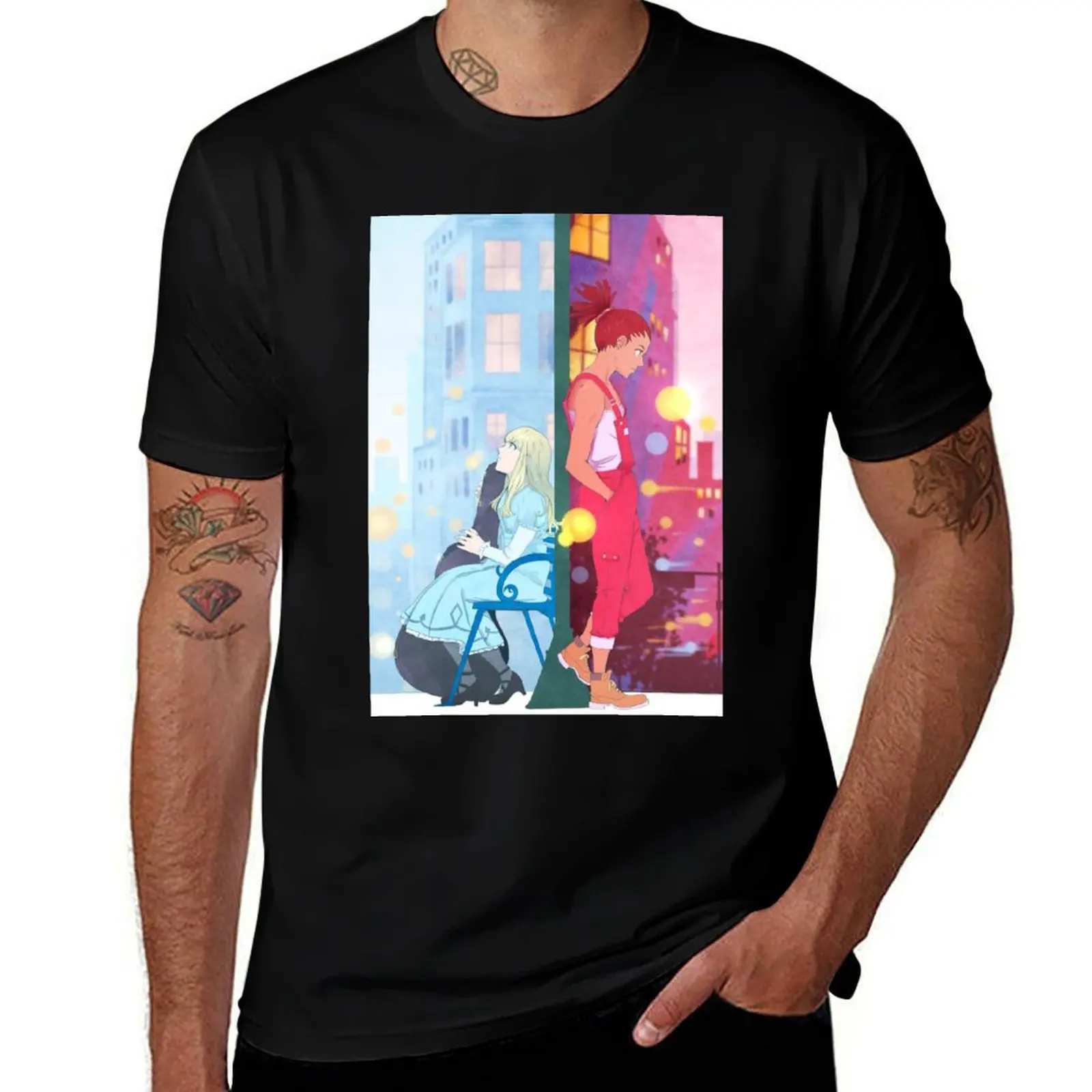 

Carole & Tuesday T-Shirt quick-drying aesthetic clothes oversized t shirt anime men graphic t shirts