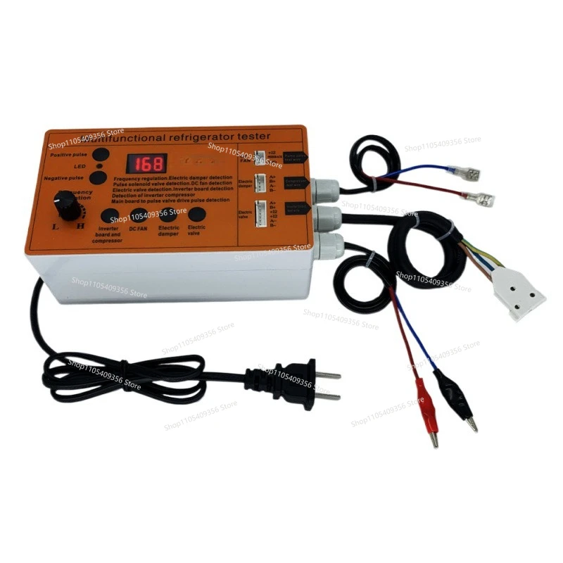 For Refrigerator Tools Variable Frequency Panel Damper Electric Valve Solenoid Valve Glitch Art Style Machine Inspection Tester