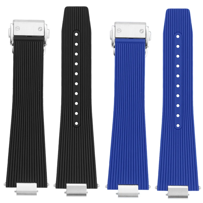 حزام سيليكون لسوار لاعب Tissot PRX السوبر ، رباط ساعة مطاطي للرجال ، موصلات معدنية ، T137 ، T137410A ، T137407A ، 12