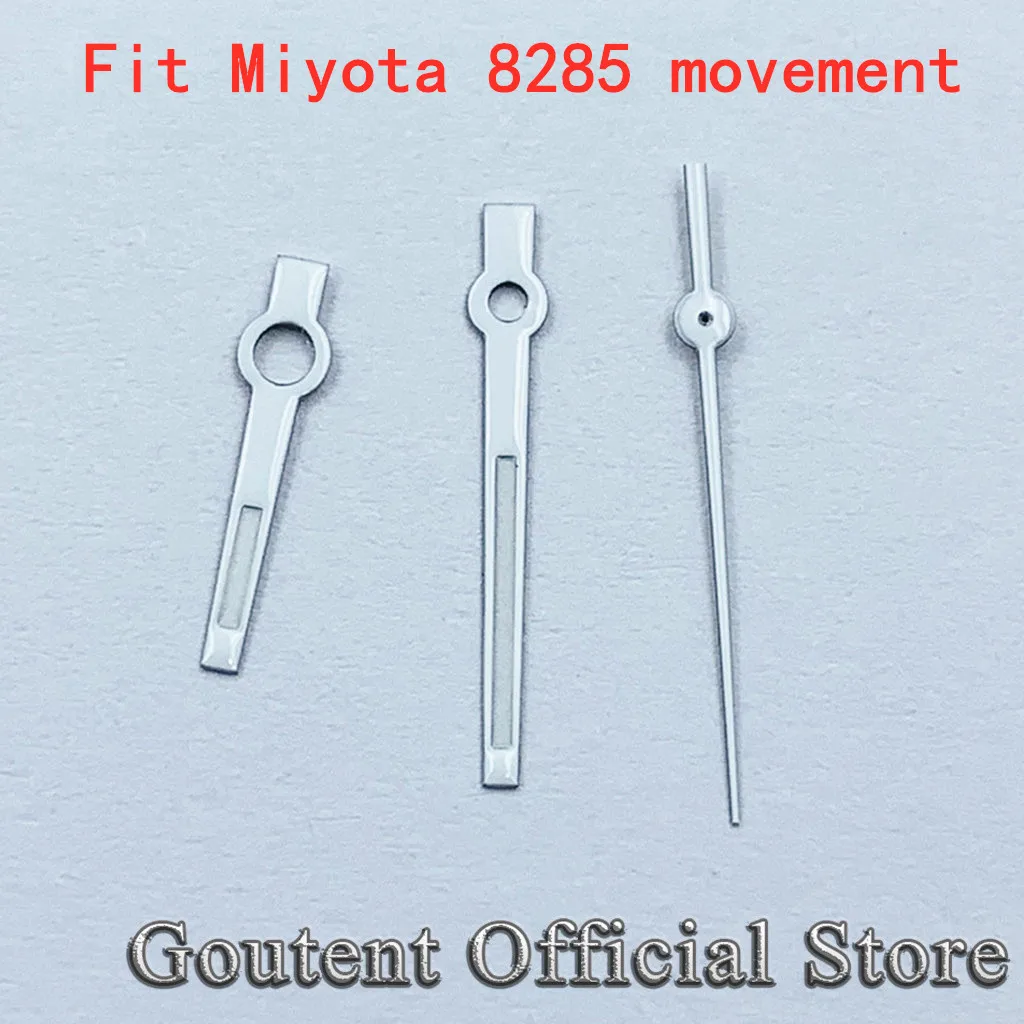 Goutent Fit Miyota 8285 Uhrwerk grün leuchtend weiß Uhr Zeiger Uhr Zubehör Teile.