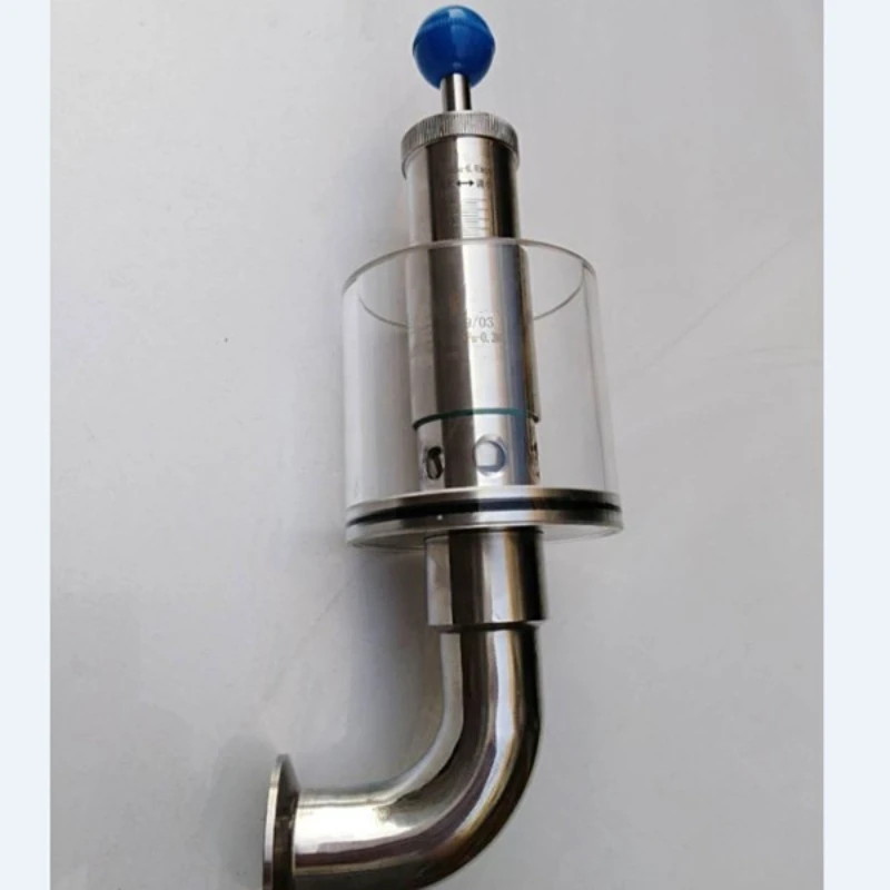 SS304 Sanitary Tri-clamp spunding valve for beer tank