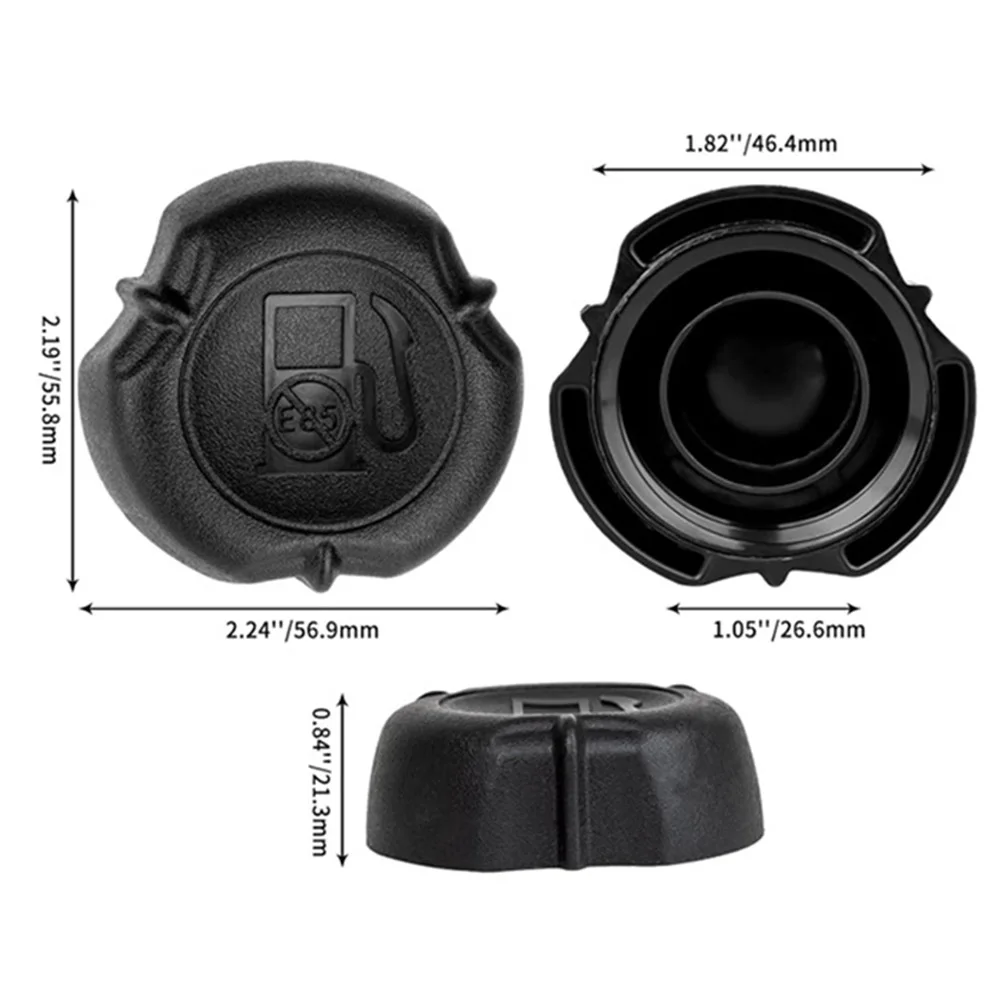 Replacement Fuel Cap Gas Tank Filler Cap Quick Installation Secure Locking Mechanism Robust Plastic Construction