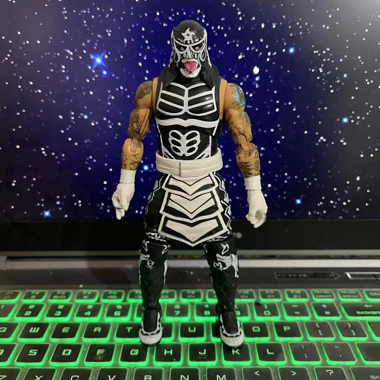 JIMMY&JEY USO PENTA EL ZERO Sting Roman BIG Wwe Aew Action Figure Challenge Arena Wrestling Gladiator Moving Figure