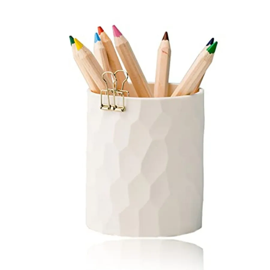 

Pen Holder, Nordic Style Silicone Waterproof Pencil Holder for Desk SimpleandModern Minimalist Makeup Organizer Multifunctional