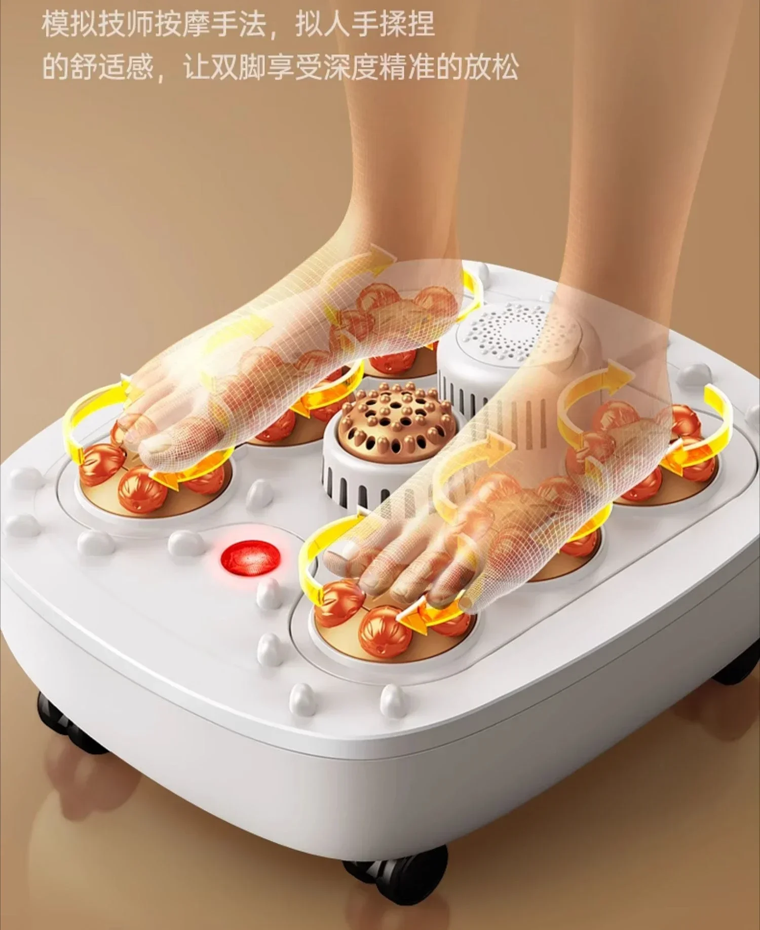 Foot Bath Bucket - Household, Fully Automatic Electric Massage, Constant Temperature Heating, Intelligent Health.