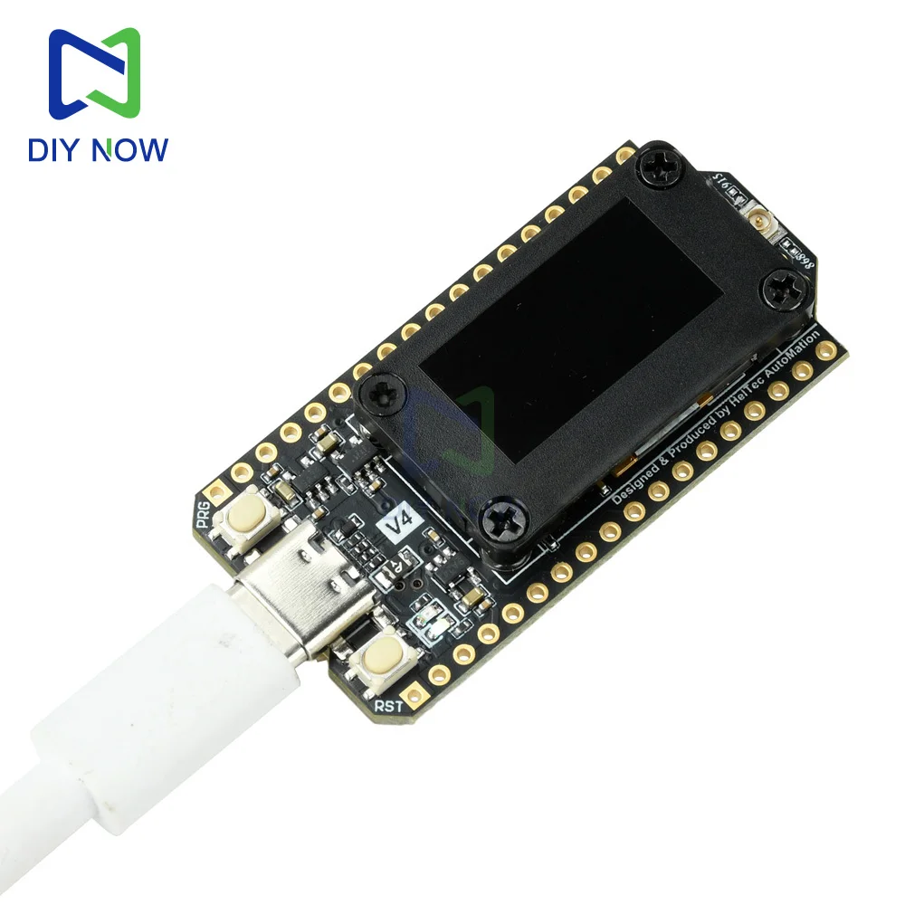 Nuovo Heltec LoRa 32 V4 Meshtastic GPS ESP32 SX1262 da 0,96 pollici OLED ad energia solare Dev-Board Mesh Network WiFi LoRa BLE ad alta potenza Nuovo Heltec LoRa 32 V4 Meshtastic GPS ESP32 SX1262 da 0,96 pollici OLED ad energia solare Dev-Board Mesh Network WiFi LoRa BLE ad alta potenza