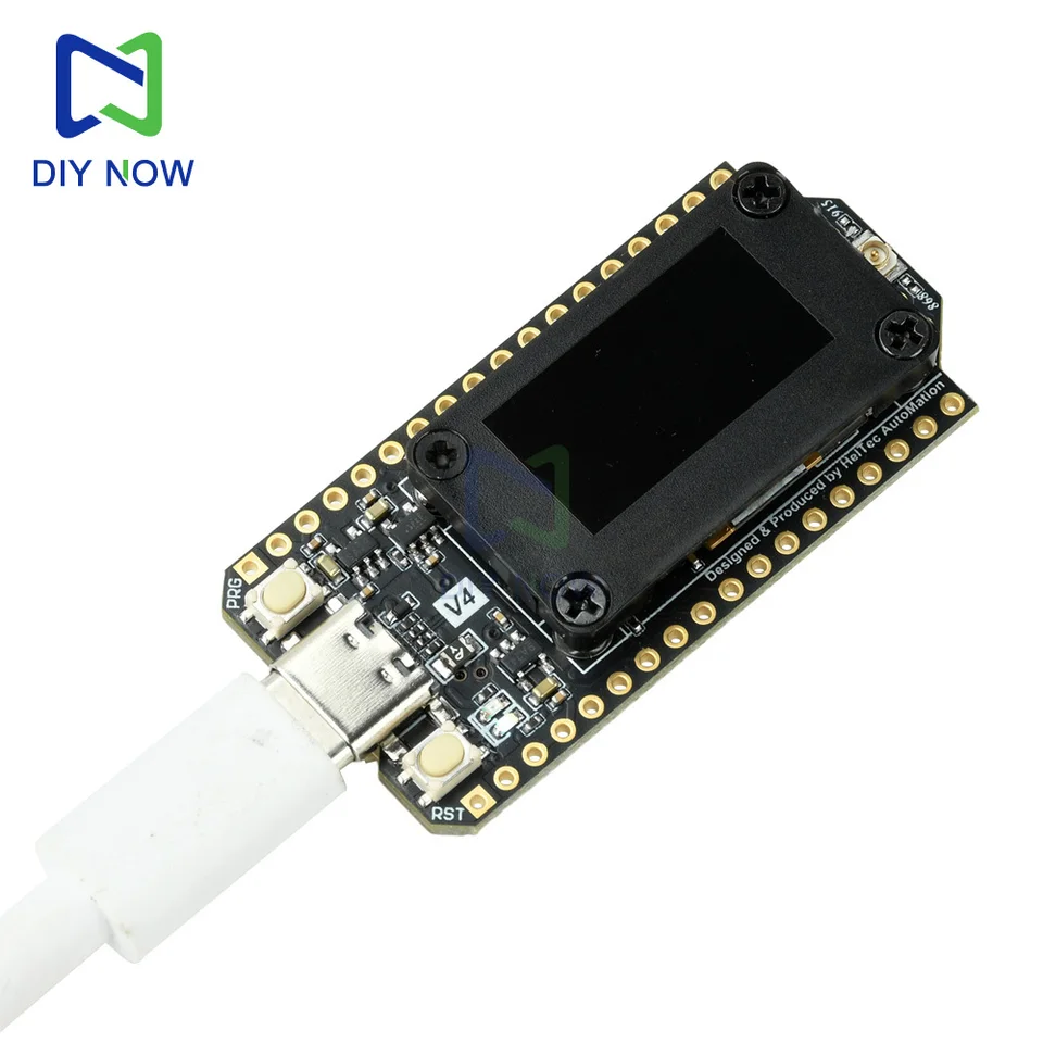 Heemol Scheda Di Sviluppo LoRa 32 V4 ESP32-S3 | GPS E Ricarica Solare | Per IoT, Meshtastic E Smart Home - 3