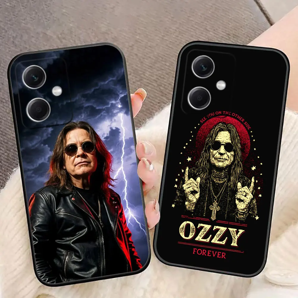 God Singer O-Ozzy O-Osbourne Phone Case For Redmi A1 A2 A3 8 8A 9 9A 9C 10 9T 10C 12 12C 13 13C 14C 15 15C K30 K40 K60 TPU Cover
