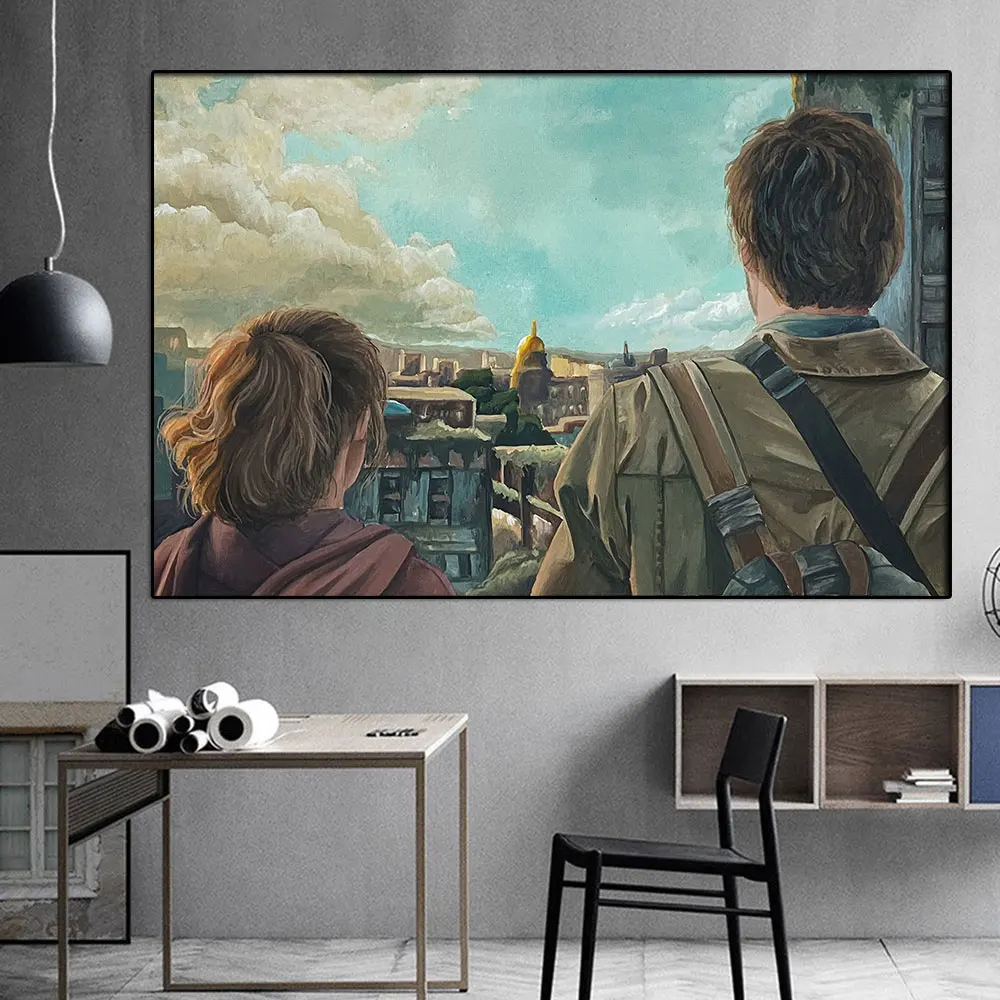 

The Last of Us Part II Gallery Wall Art Poster and Print Zombie Survival Horror Action Video Game Picture For Room Cuadros Decor