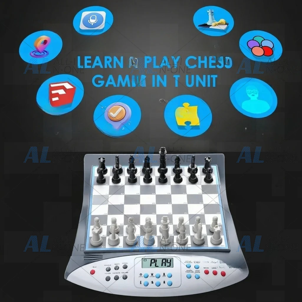 Intelligent chess ergonomics chess practice chess voice teaching electronic chessboard Chinese version/English version