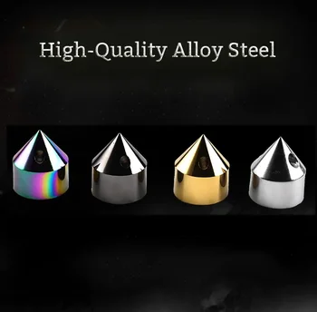 Universale in acciaio legato Baton Steel Head Breaker telescopico Swing Stick accessori EDC Self Defense Safety Outdoor survival Kit