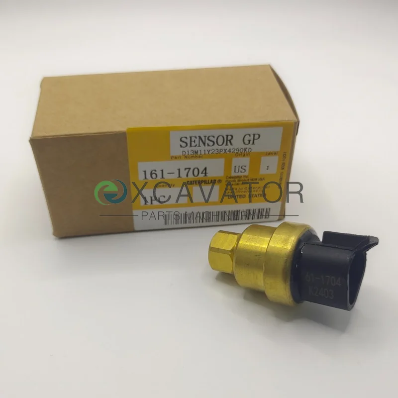 

High Quality 161-1704 1611704 C7 Pressure Sensor for Caterpillar E324D E325D E329C D E330D Excavator Parts