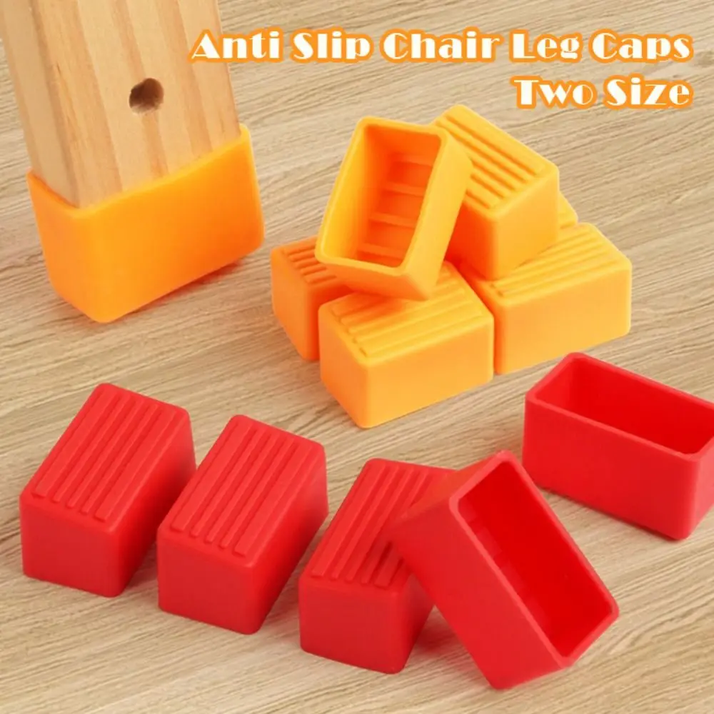 

4PCS New Rubber Easel Feet Cover Pad Wear-resistant Anti Slip Table Chair Leg Caps Removable Furniture Foot Cover Home